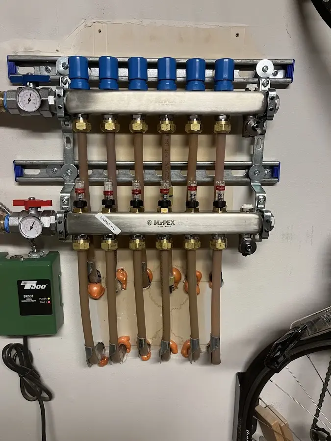 Plumber performing Leak Detection at a residential property in Strongsville